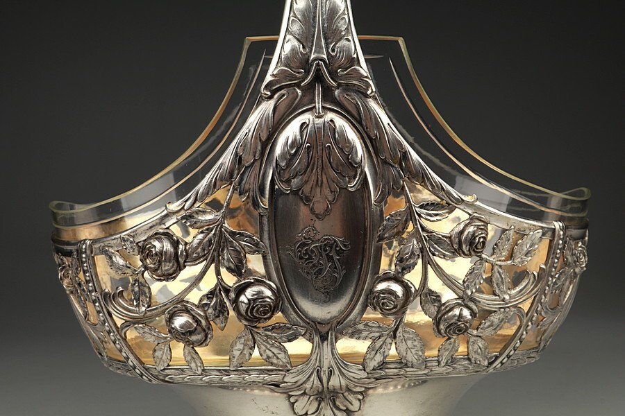 Dupper & Bernhold - Kosár - Ezüstözött #2.1