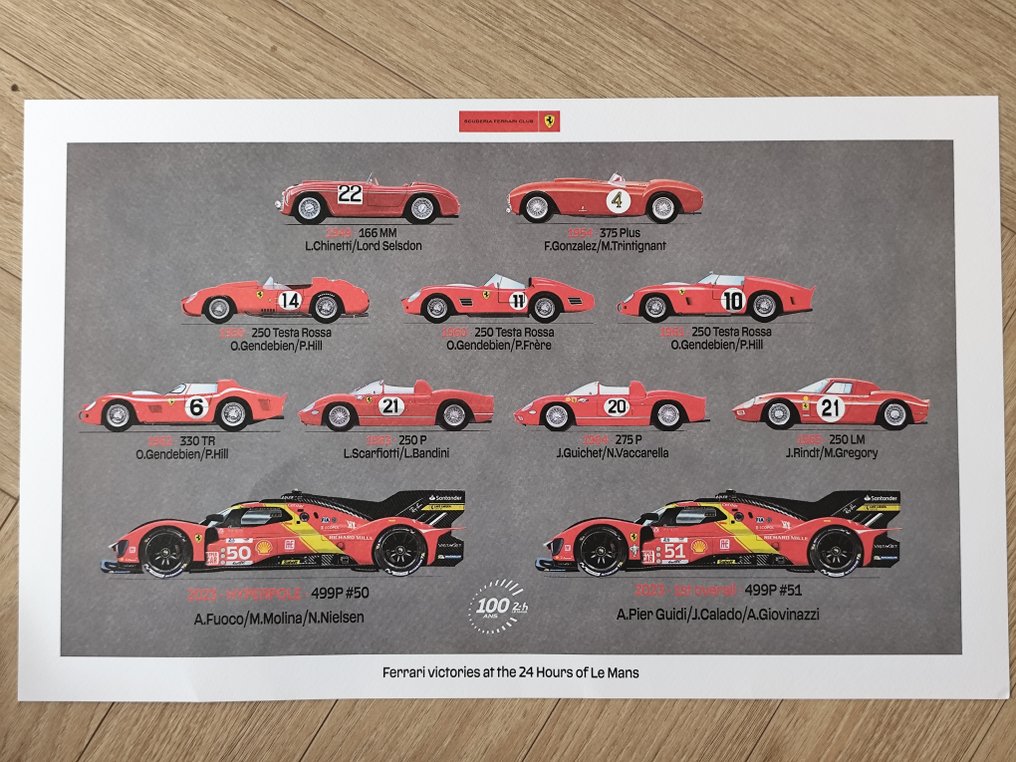 lithography - Ferrari #4.3