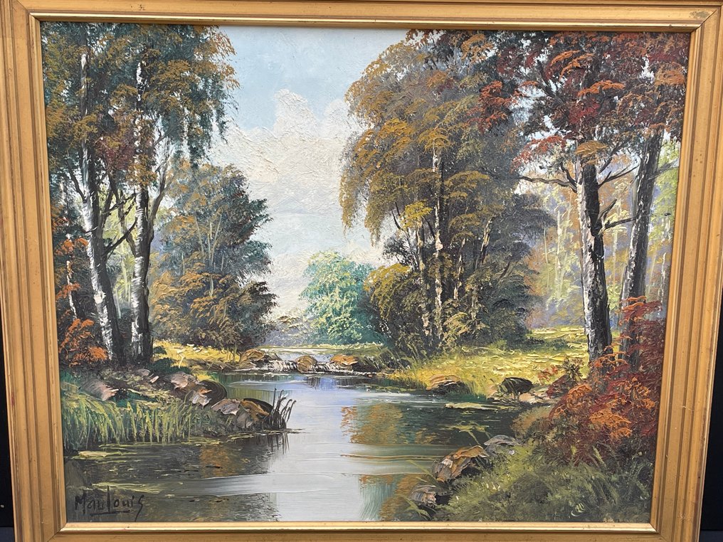 Mau Louis - Lijst (2)  - Canvas #1.0