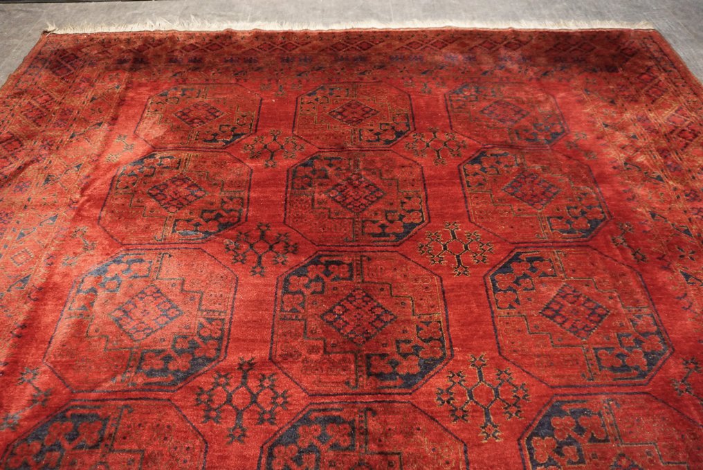 Afghan art deco - Teppe - 380 cm - 274 cm #3.2