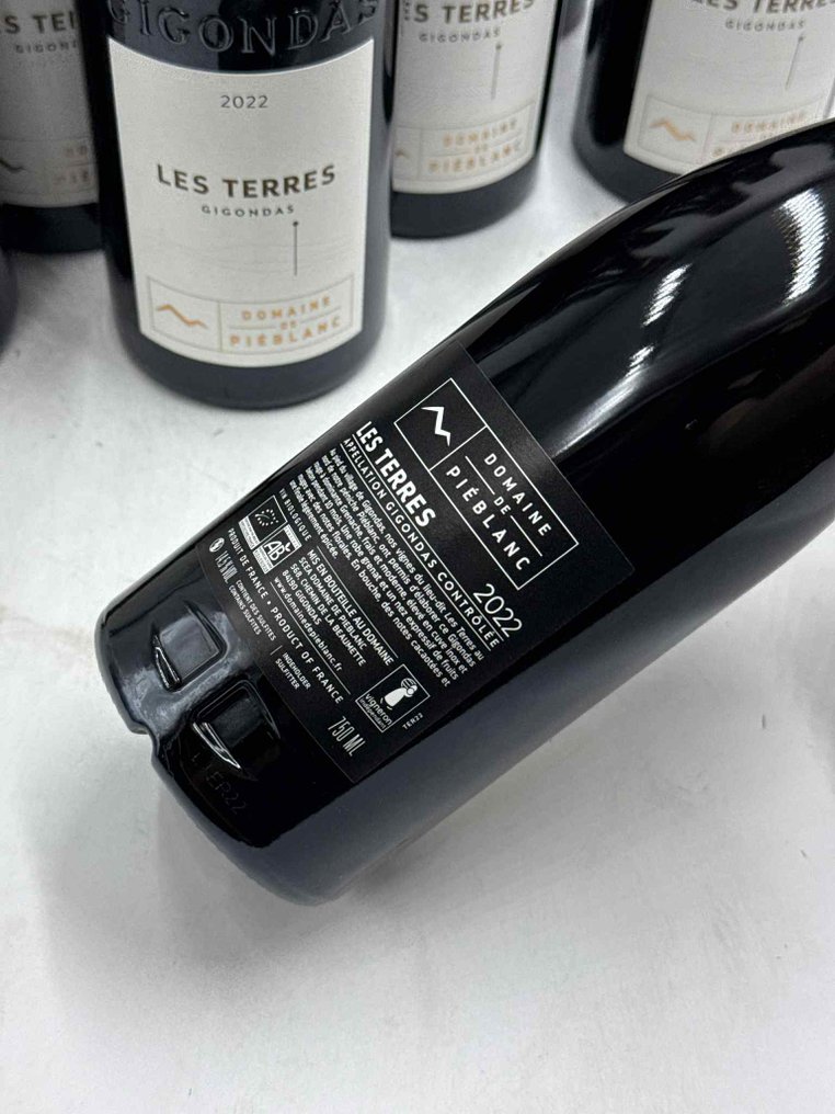 2022 Domaine de Piéblanc Les Terres Gigondas - Gigondas - 12 Bottles (0.75L) #2.1