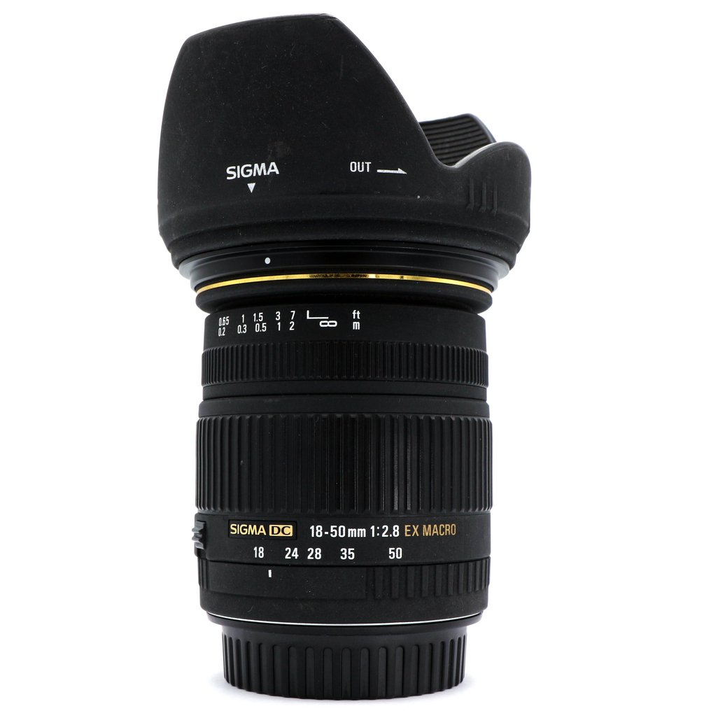 Sigma AF 18-50mm f/2.8 DC EX MACRO voor Canon EF-S Objectif à focale variable #1.0