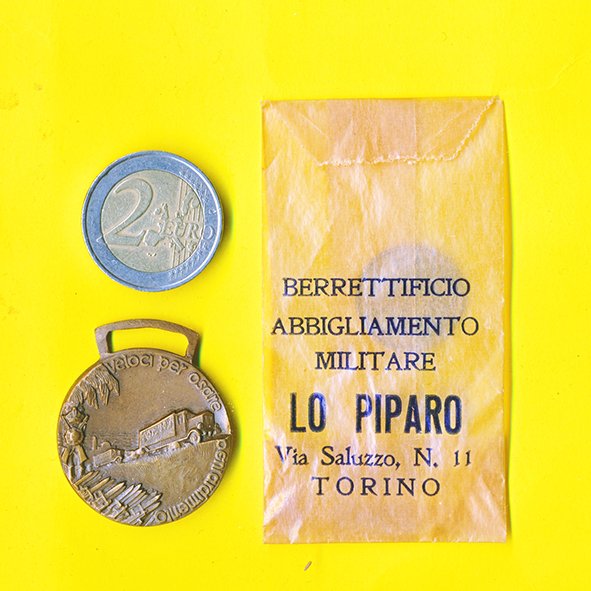 Italy - Medal - medaglia bronzo 115 fanteria africa settentrionale #2.1