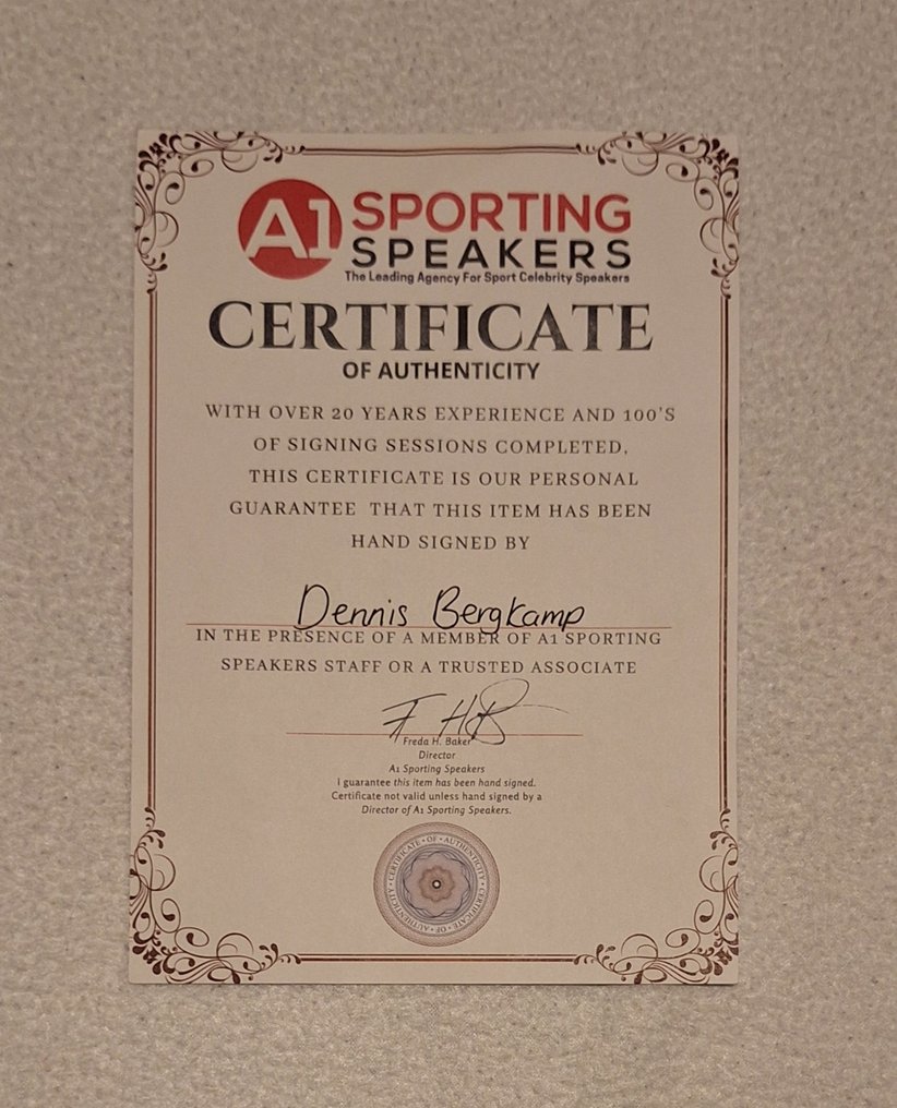 Arsenal - Αγγλικό Πρωτάθλημα Ποδοσφαίρου - Dennis Bergkamp - Φανέλα ποδοσφαίρου #3.2