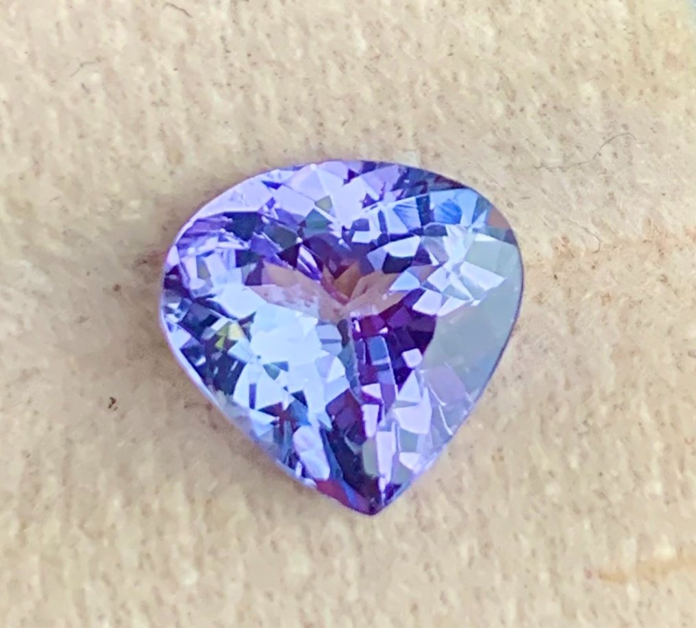 没有保留价 - 1 pcs  紫罗兰色 坦桑石  - 2.00 ct - 国际有色宝石协会（ICA GemLab） - 坦桑石 #1.0