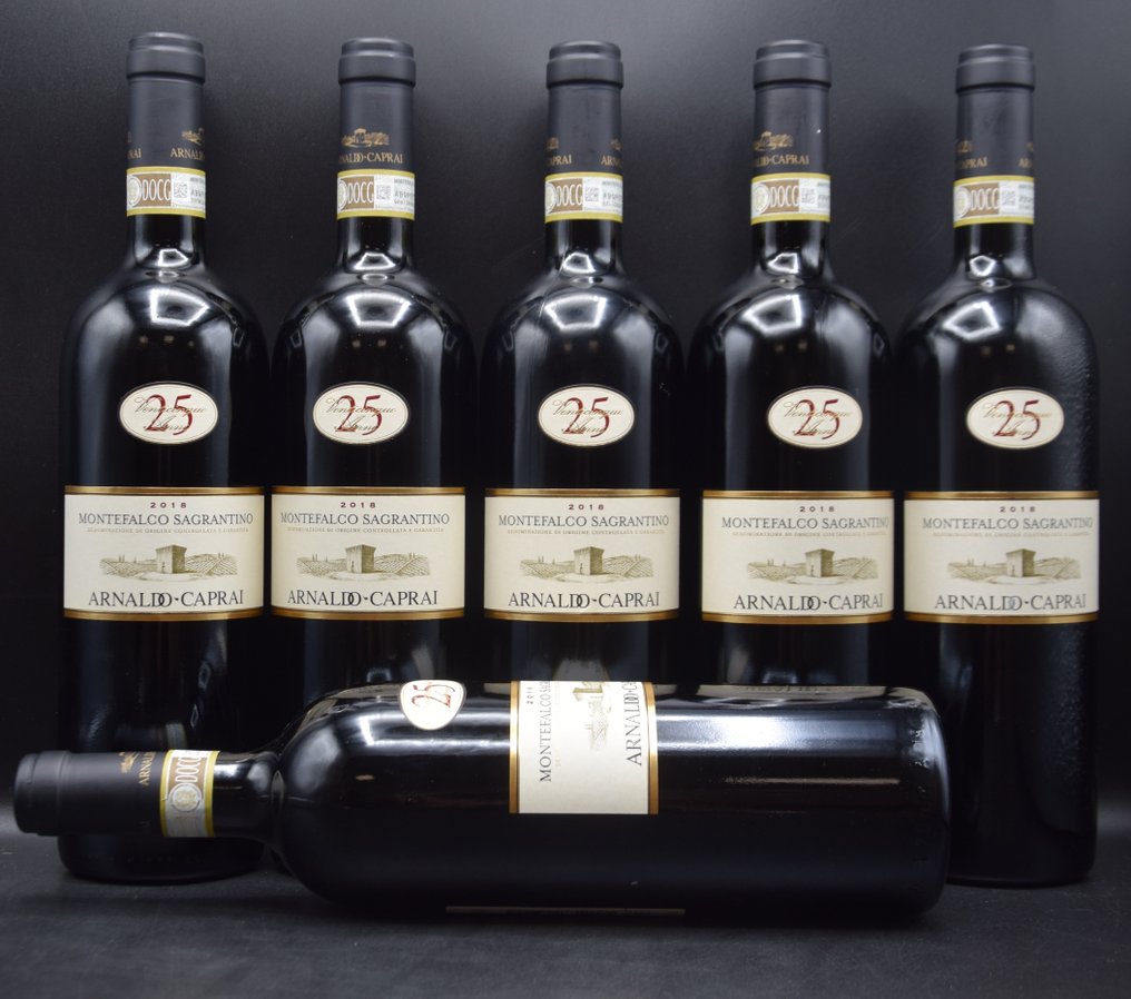 2018 Arnaldo Caprai, "25° anniversario" - Sagrantino di Montefalco DOCG - 6 Bottles (0.75L) #1.0