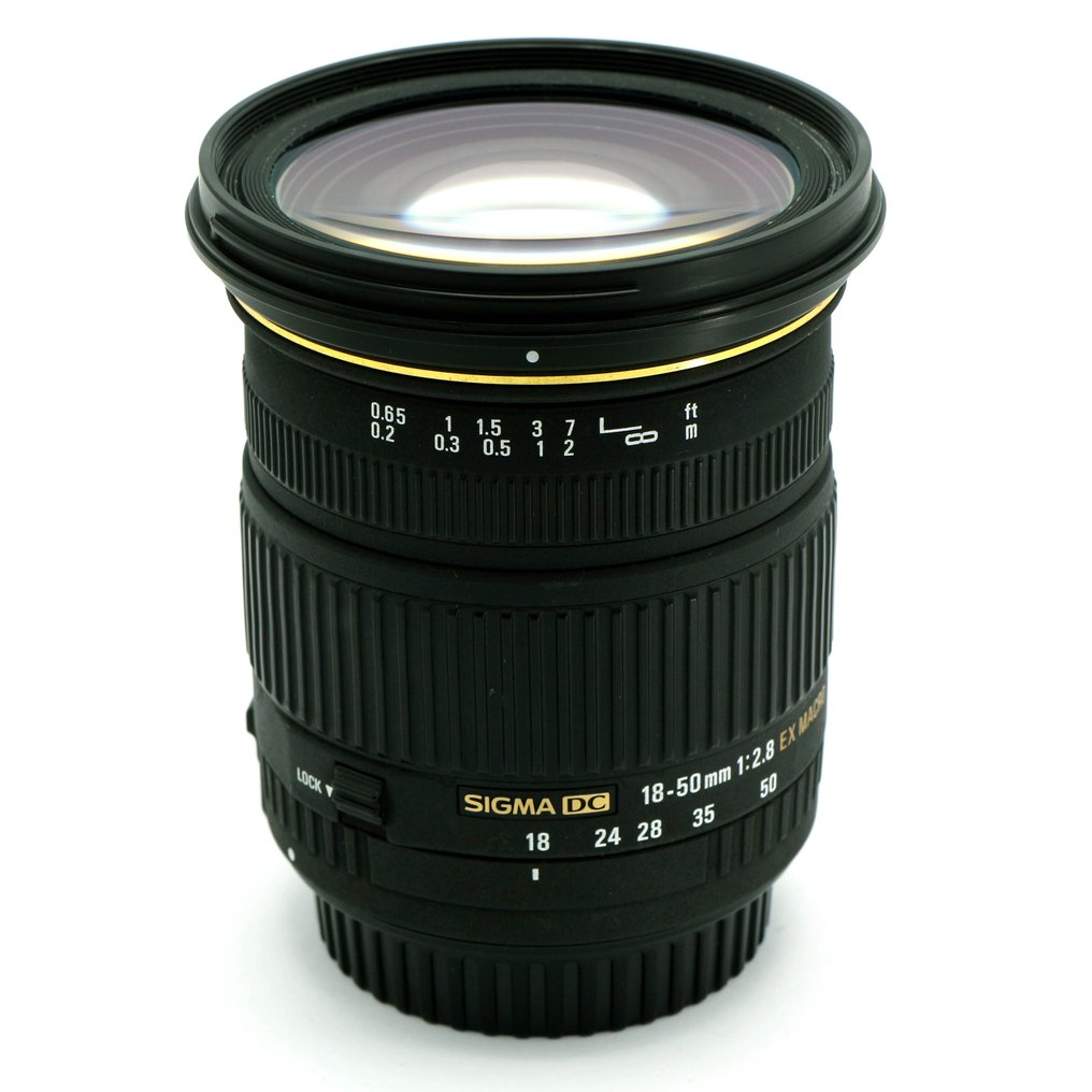 Sigma AF 18-50mm f/2.8 DC EX MACRO voor Canon EF-S Objectif à focale variable #1.0