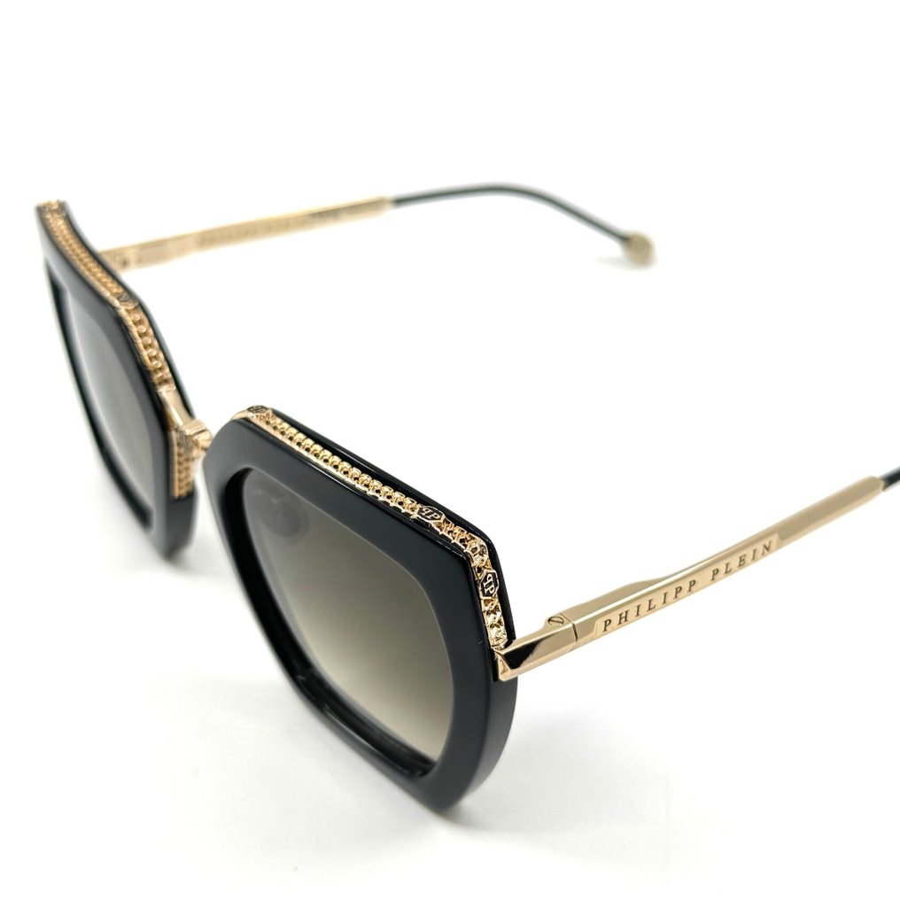 Philipp Plein - *NEW* - Rosé Gold Metal - Black Acetate - Γυαλιά ηλίου #3.2