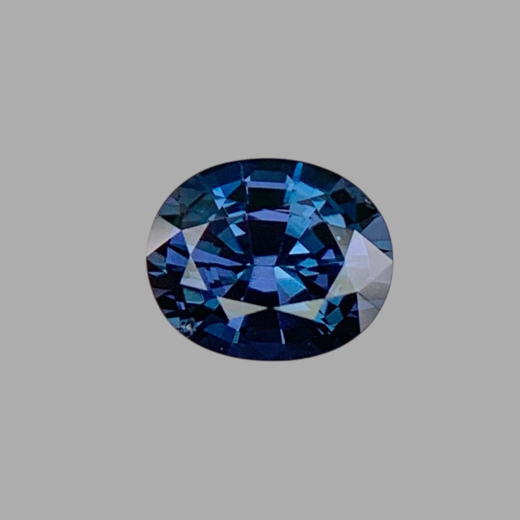 1 pcs  Kék Spinell  - 1.36 ct - Nemzetközi Színes Drágakő Szövetség (ICA GemLab) - Természetes spinél #4.3