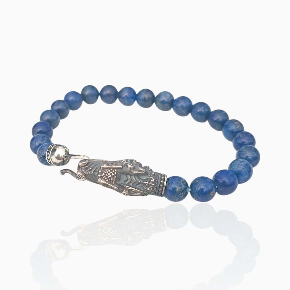 Lapislázuli - Plata - Pulsera #2.1