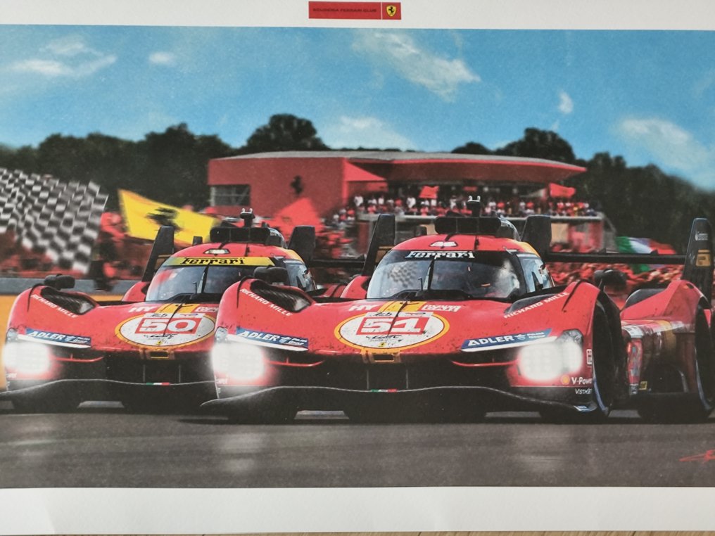 lithography - Ferrari #3.2