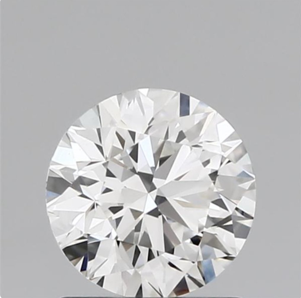 1 pcs Diamond  (Natural)  - 1.00 ct - Round - G - VVS2 - Gemological Institute of America (GIA) #1.0