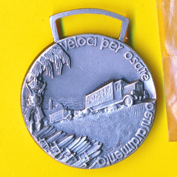 Ιταλία - Μετάλλιο - medaglia argento 115 fanteria africa settentrionale #4.3