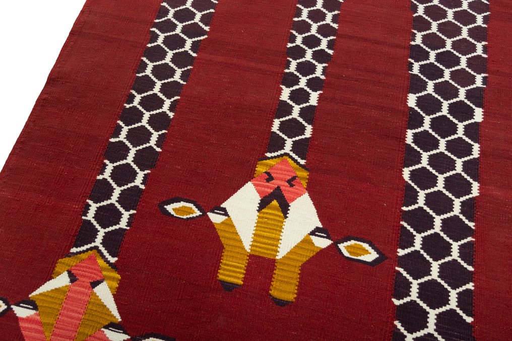 Handgewebde designer Kelim - verzamelobject - Kelim - 233 cm - 151 cm #3.2