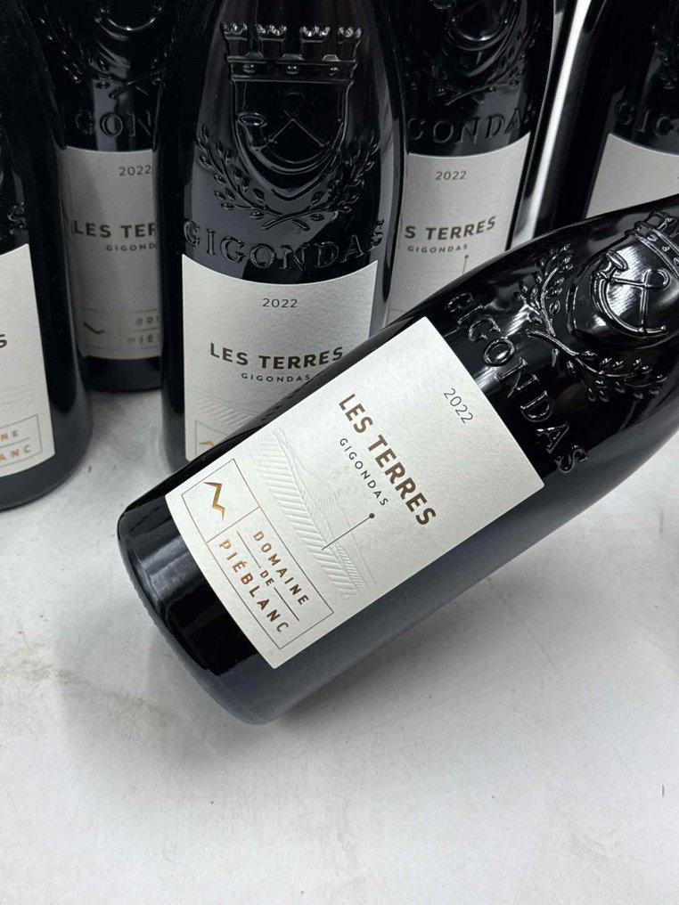 2022 Domaine de Piéblanc Les Terres Gigondas - Gigondas - 12 Bottles (0.75L) #1.0