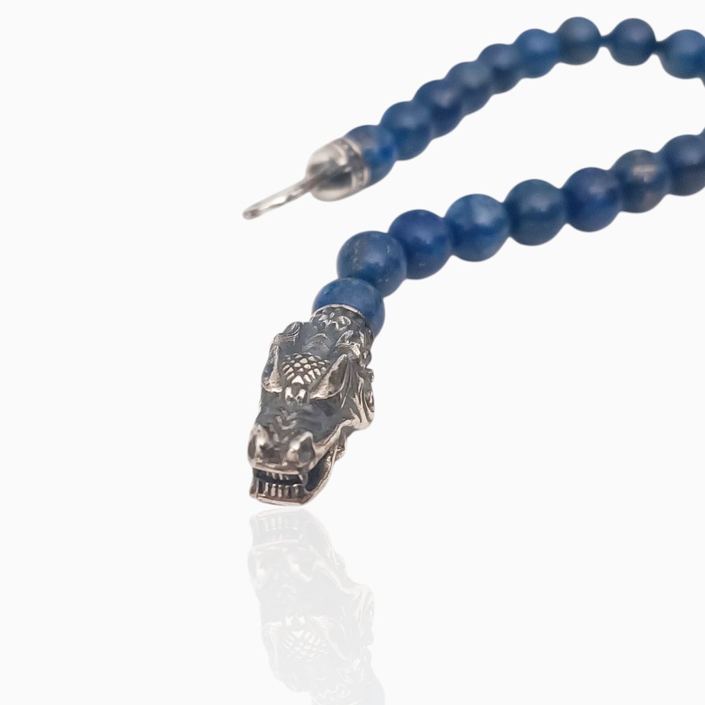 Lapislázuli - Plata - Pulsera #3.2