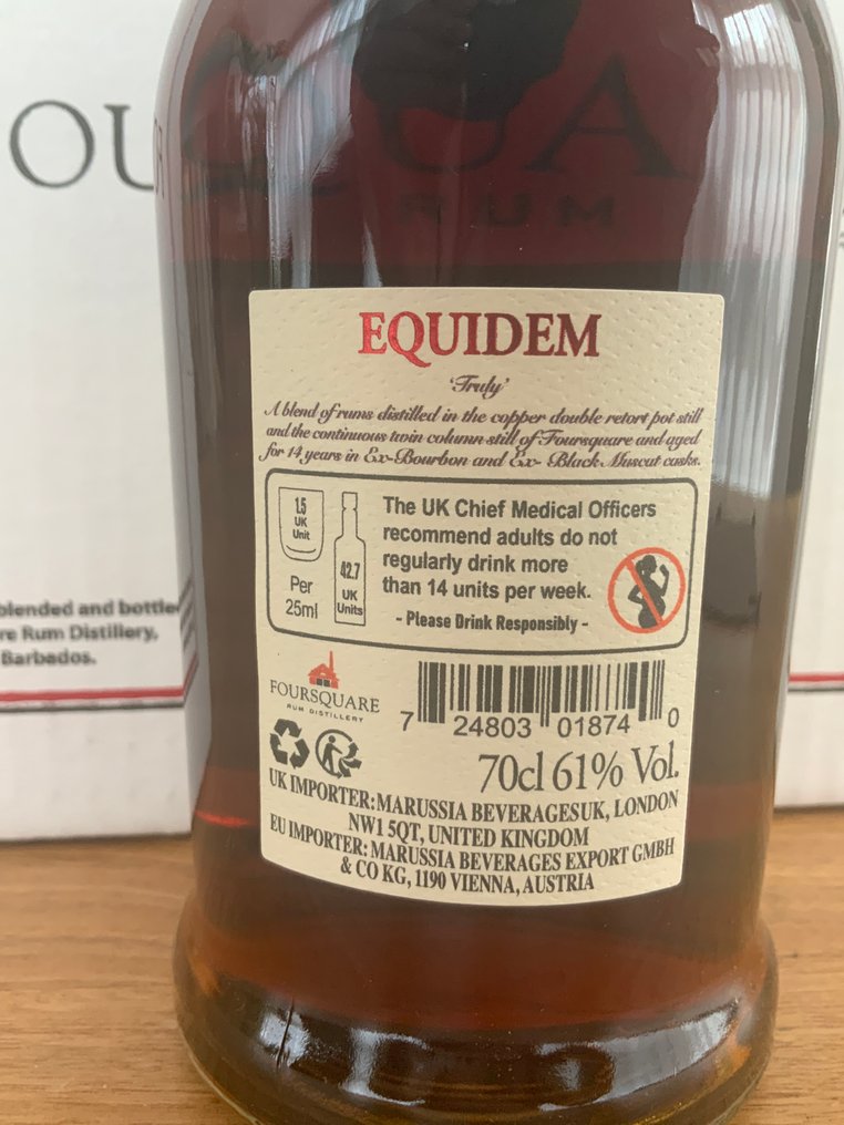 Foursquare 14 years old - Equidem - ECS Mark XXVII - b. 2024 - 70cl #3.2