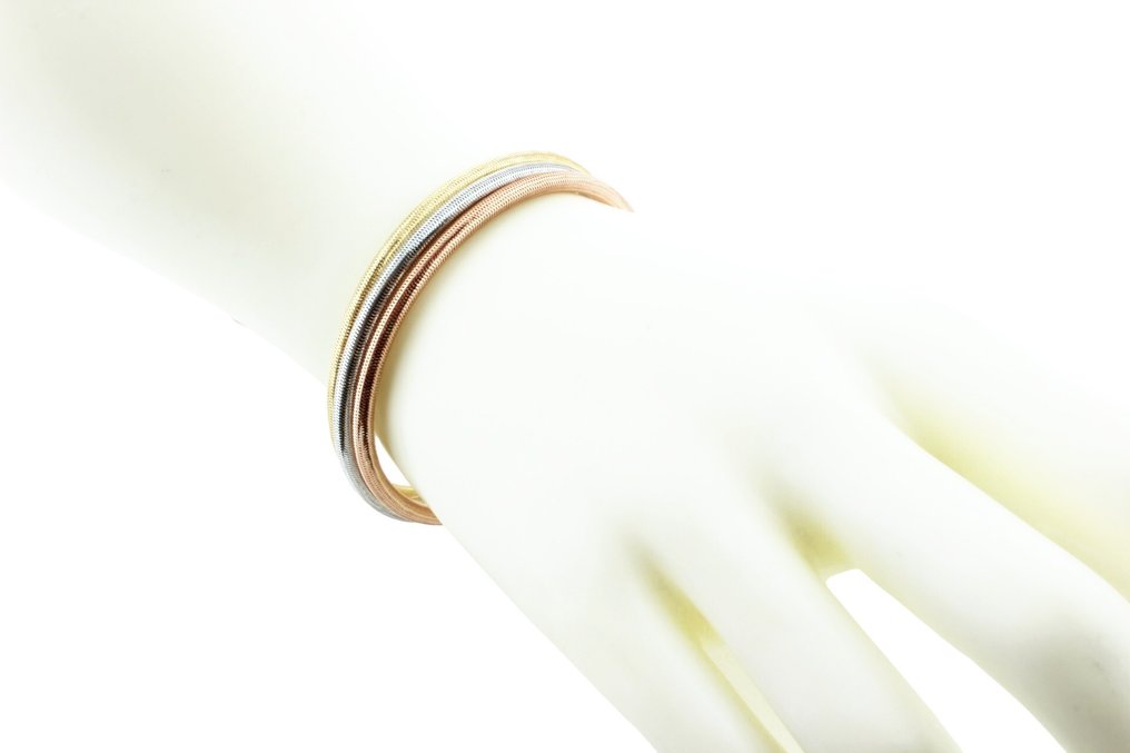 Rannekoru - 18 kt. Keltakulta, Valkokulta, Ruusukulta #3.2