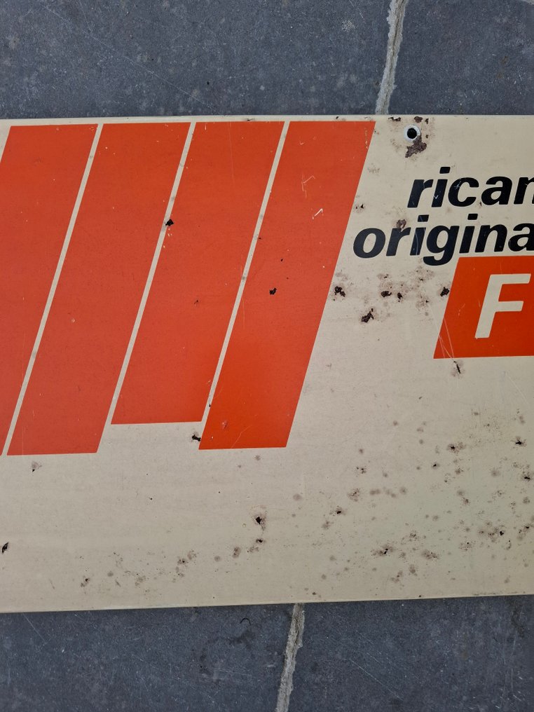 Fiat - 菲亚特原装零件 - 广告标牌 - 铁 #2.1