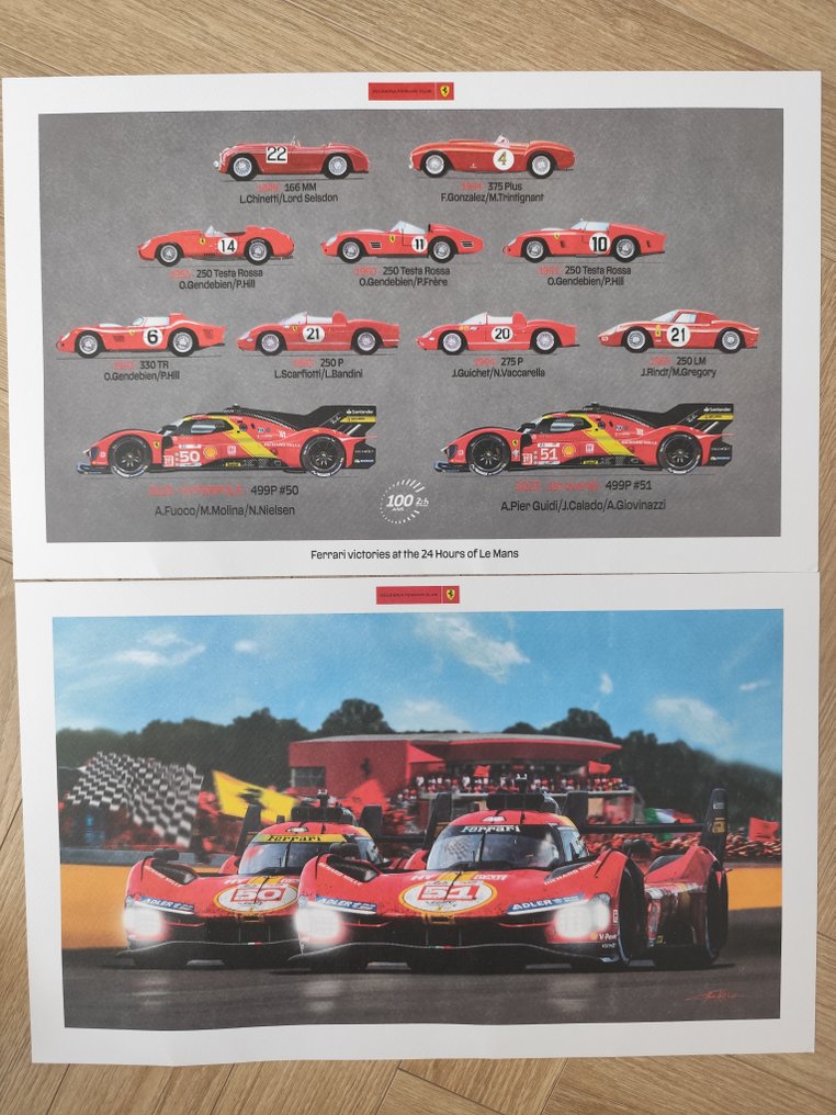 lithography - Ferrari #1.0