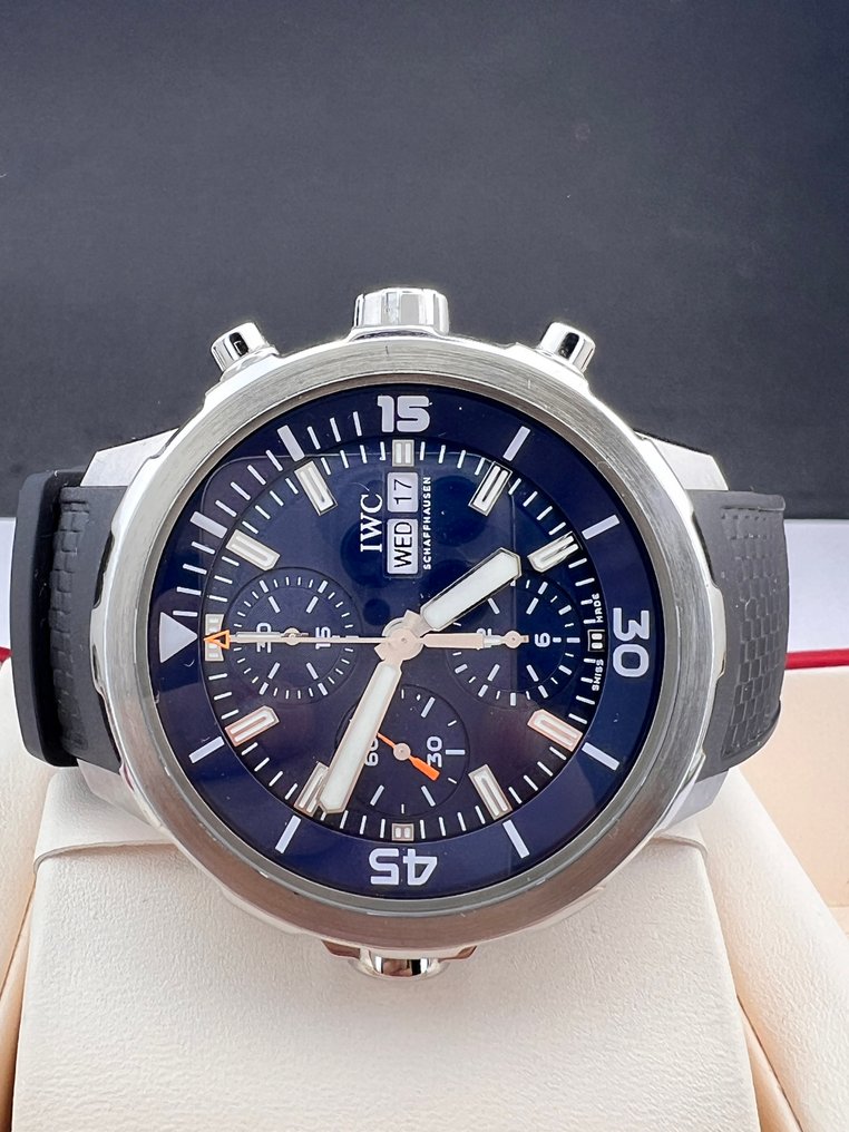 IWC - Aquatimer Chronograph Expedition Jacques-Yves Cousteau - - IW376805 - Miehet - 2010-2020  #1.0