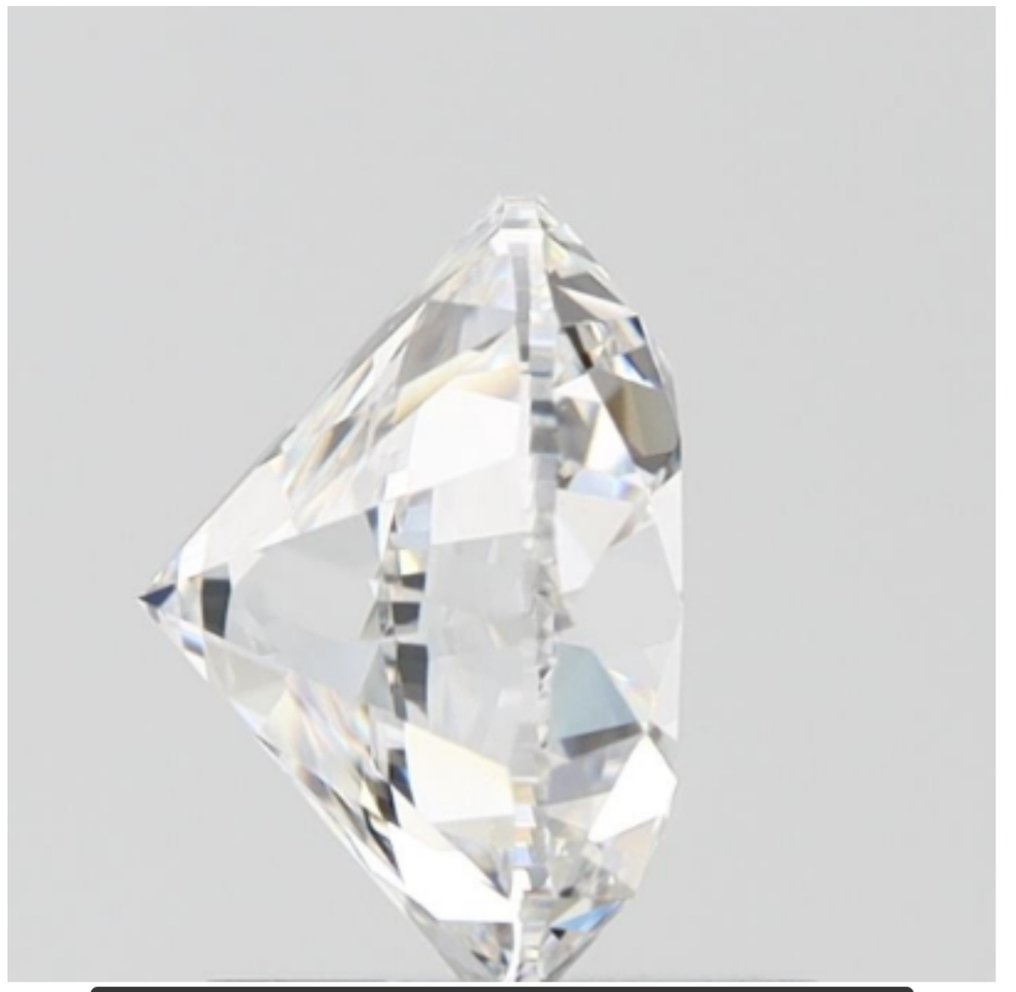 1 pcs 鑽石 (天然) - 2.00 ct - 圓形 - E(近乎完全無色) - VS1 - 美國寶石學院(Gemological Institute of America (GIA)) #2.1