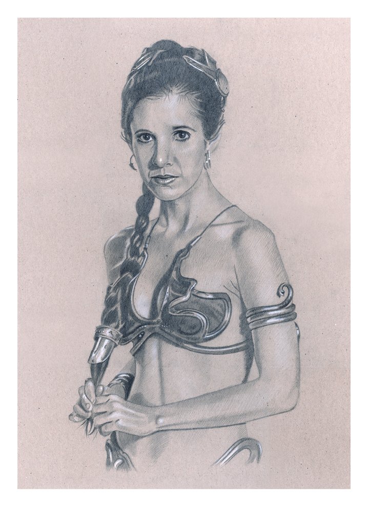 Miguel Ángel Alfaro Rey - LEIA ESCLAVA (Carrie Fisher) #1.0