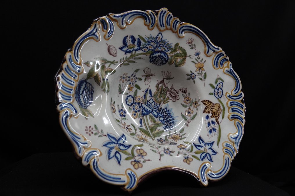 Makkum Tichelaar - Étel - Agyagedény - scheerbekken #1.0