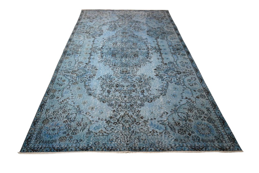 Μπλε vintage - Χαλί - 300 cm - 175 cm - με πιστοποιητικό #1.0