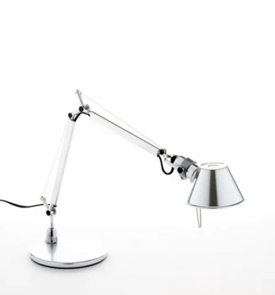 Artemide - Michele De Lucchi e Giancarlo Fassina - Lampada da scrivania - Tolomeo micro alluminio brillante - Metallo #3.2