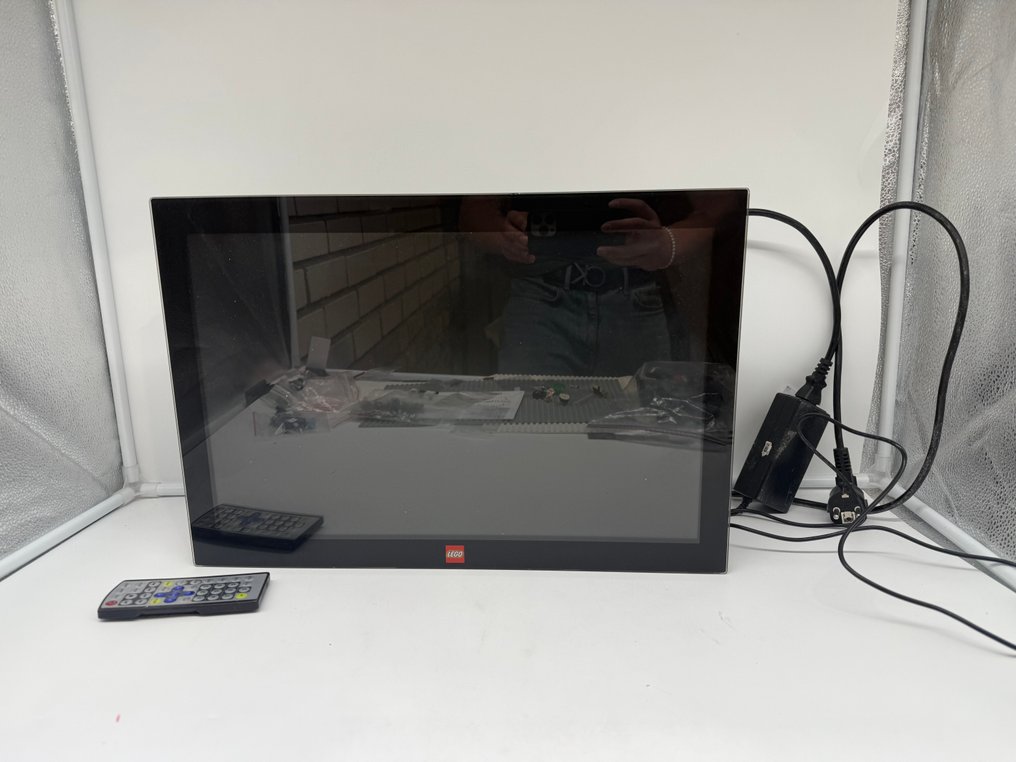 Lego Βιτρίνα καταστήματος - Star Wars - Extremely Rare Lego Tv Screen , Working Star Wars #1.0