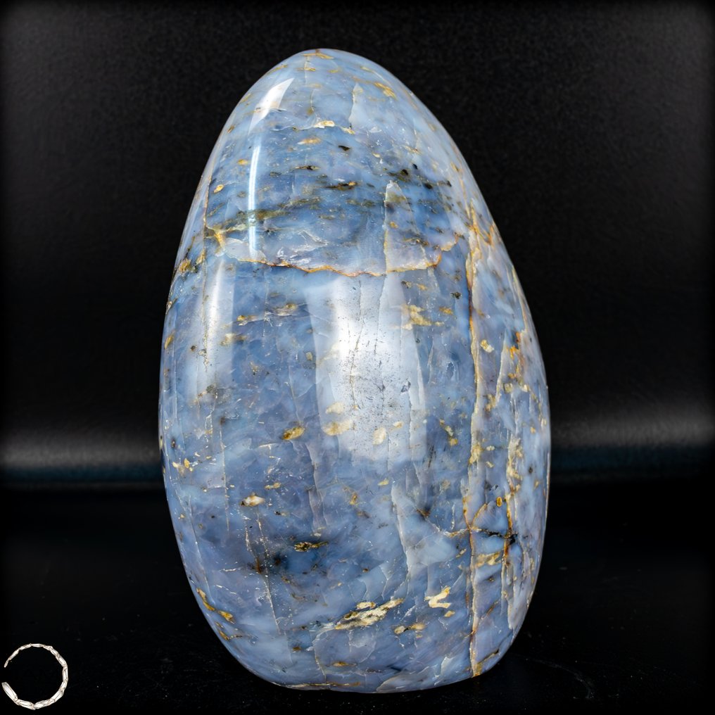 Quartz albastru natural, formă liberă, foarte rar. Arta în forma sa naturală- 1484.62 g #2.1