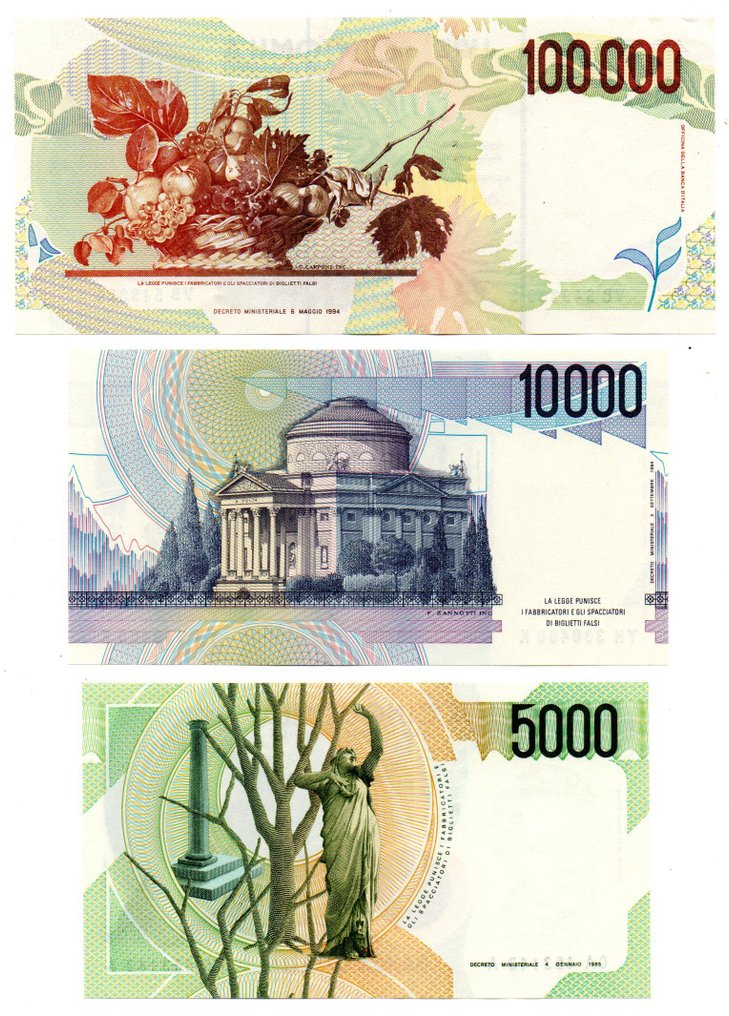 義大利. - 11 banconote - various dates  (沒有保留價) #2.1