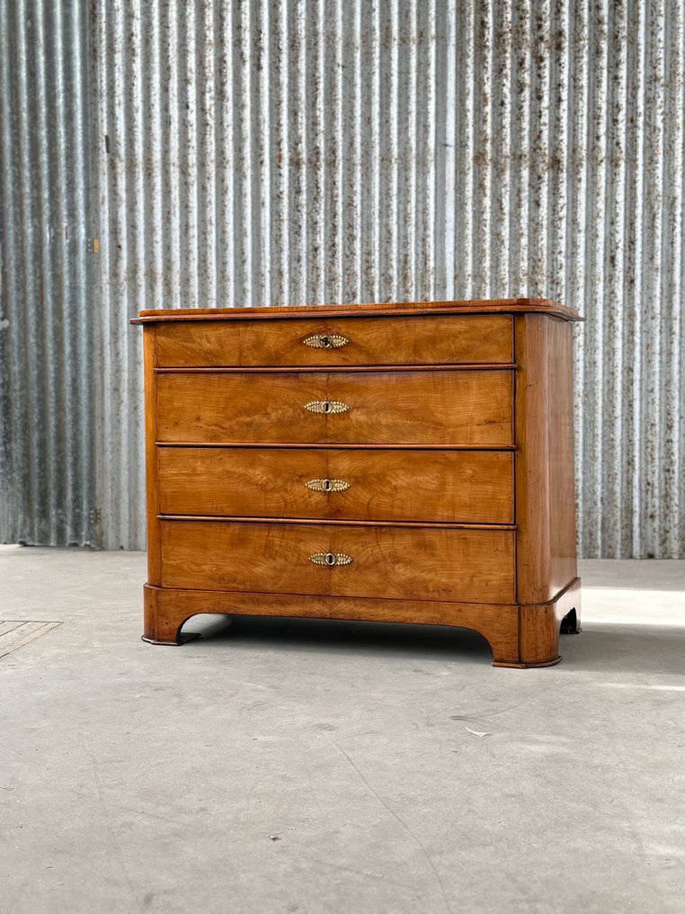 Commode - commode, armoire à linge, tiroir - Cerisier - Superbe patine politoer #1.0