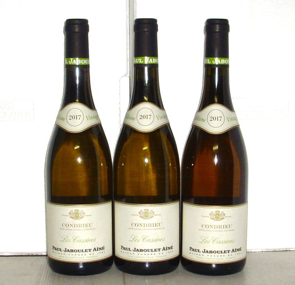 2017 Condrieu "Les Cassines"  - Paul Jaboulet Ainé - Rhône - 3 Bottles (0.75L) #1.0