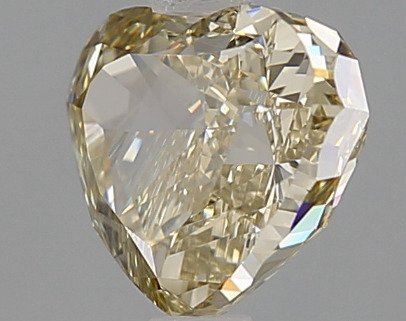 1 pcs 钻石  (天然色彩的)  - 2.05 ct - 心形 - Fancy 稍帶棕色的 黄色 - VVS2 极轻微内含二级 - 美国宝石研究院（GIA） #4.3