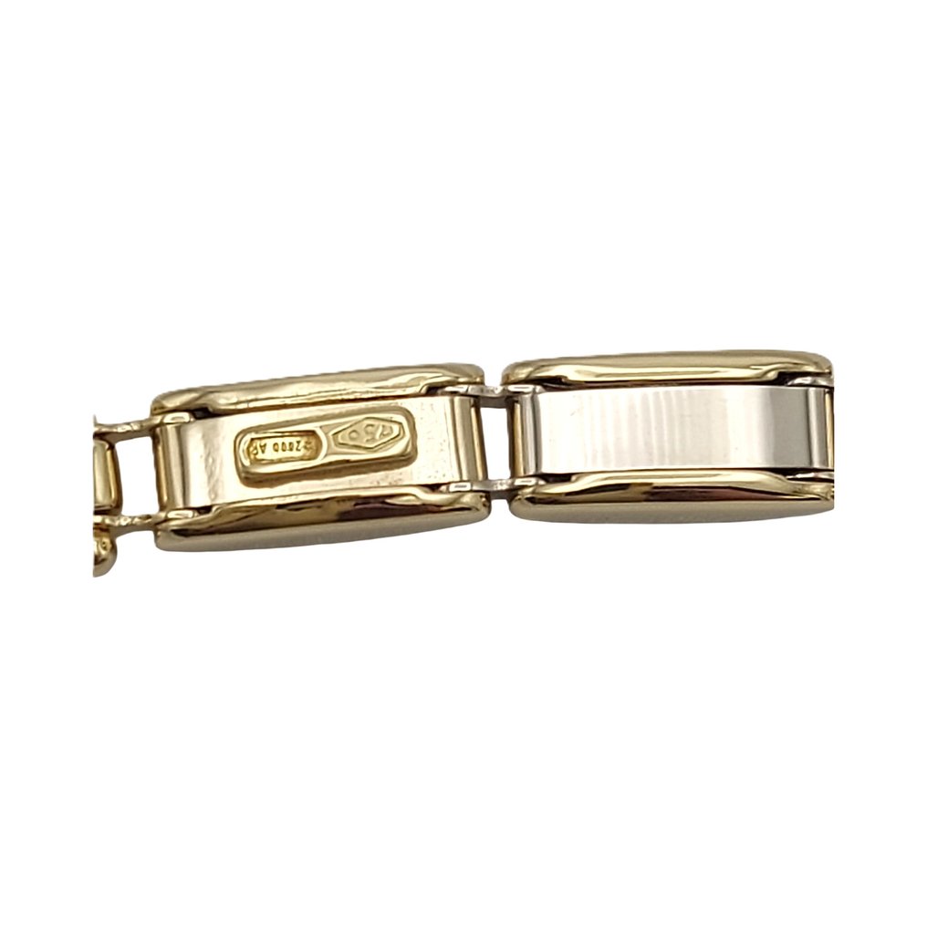 Βραχιόλι - 18 καράτια Κίτρινο χρυσό, Λευκός χρυσός #2.1