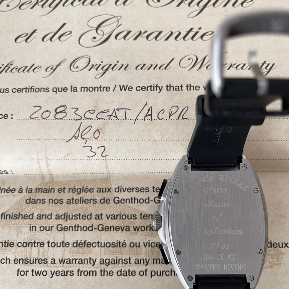 Franck Muller - Master Diving - 2083 CC AT - Miehet - 2021 #1.0