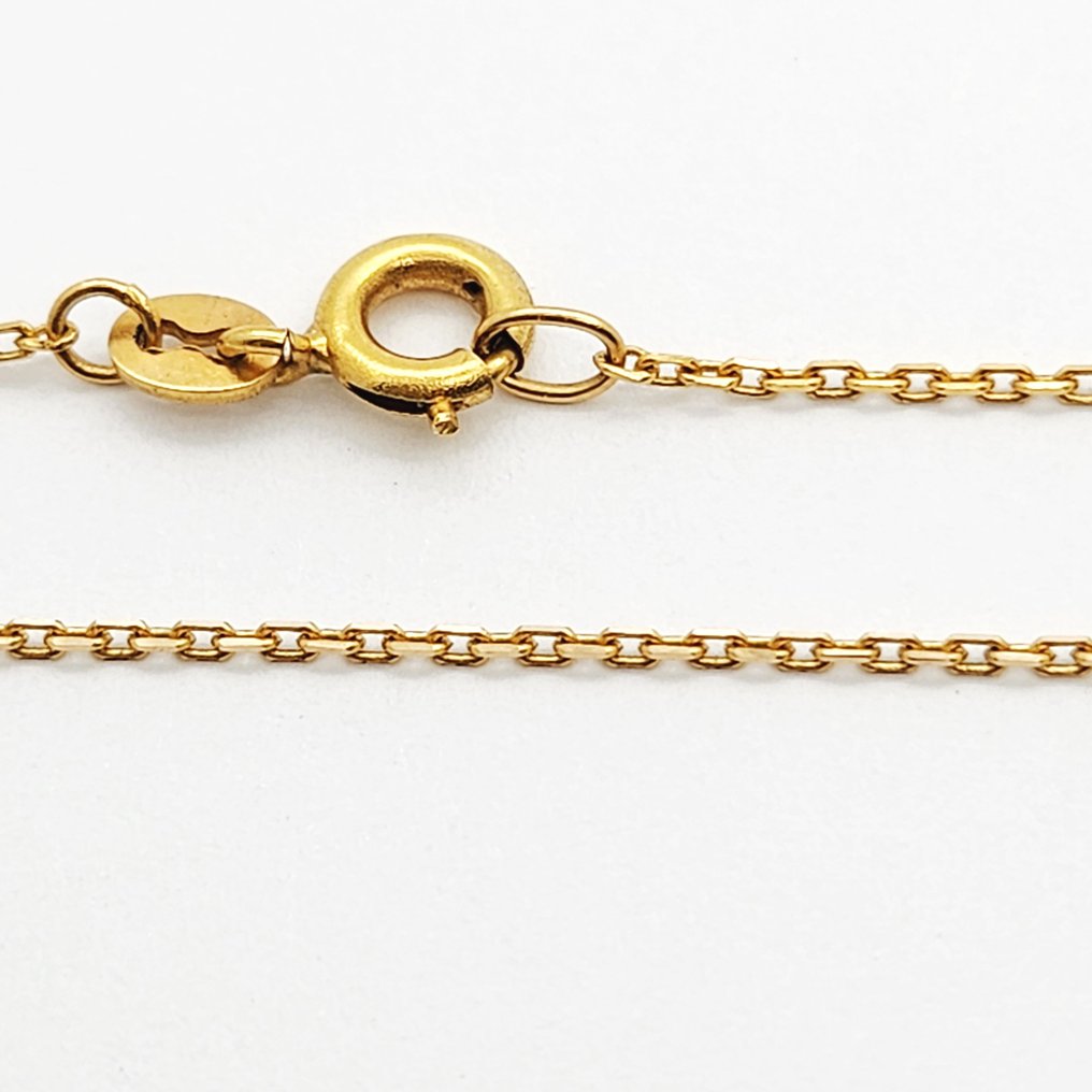 Κολιέ με μενταγιόν - 18 καράτια Κίτρινο χρυσό #4.3