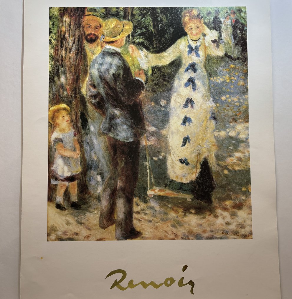 Auguste Renoir - La Balançoire, 1876 #1.0