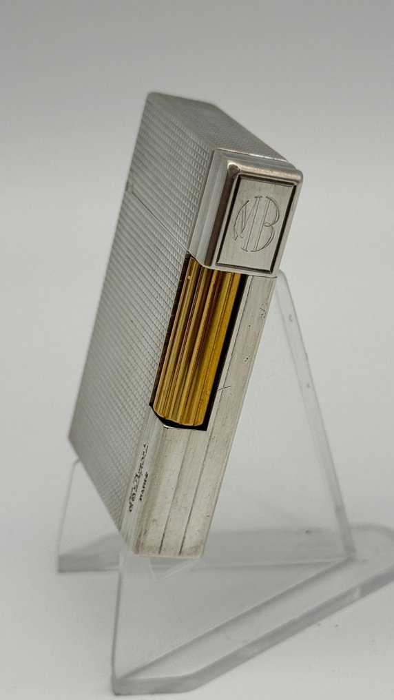 S.T. Dupont - L2 Gatsby Silver Plated *Bicolor* - Αναπτήρας - Επαργύρωση #3.2
