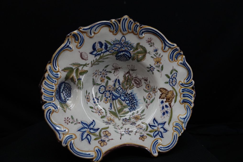 Makkum Tichelaar - Étel - Agyagedény - scheerbekken #2.1