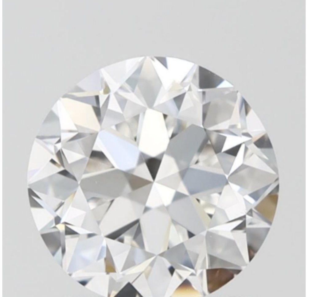1 pcs 鑽石 (天然) - 2.00 ct - 圓形 - E(近乎完全無色) - VS1 - 美國寶石學院(Gemological Institute of America (GIA)) #1.0
