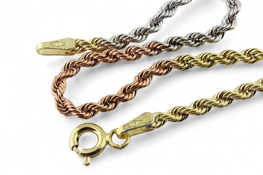 没有保留价 - 手镯 - 18K包金 黄金, 白金, 玫瑰金 #1.0