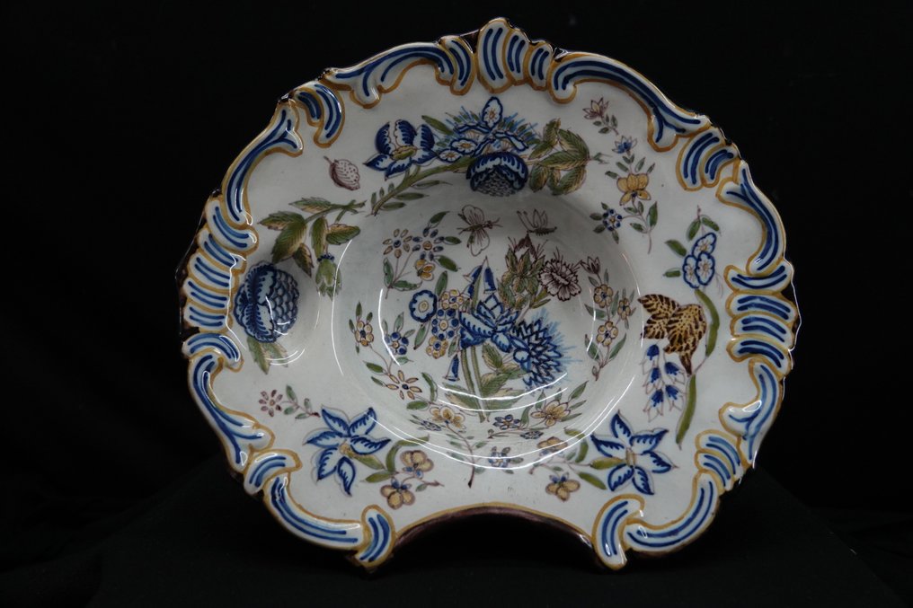 Makkum Tichelaar - Étel - Agyagedény - scheerbekken #1.0