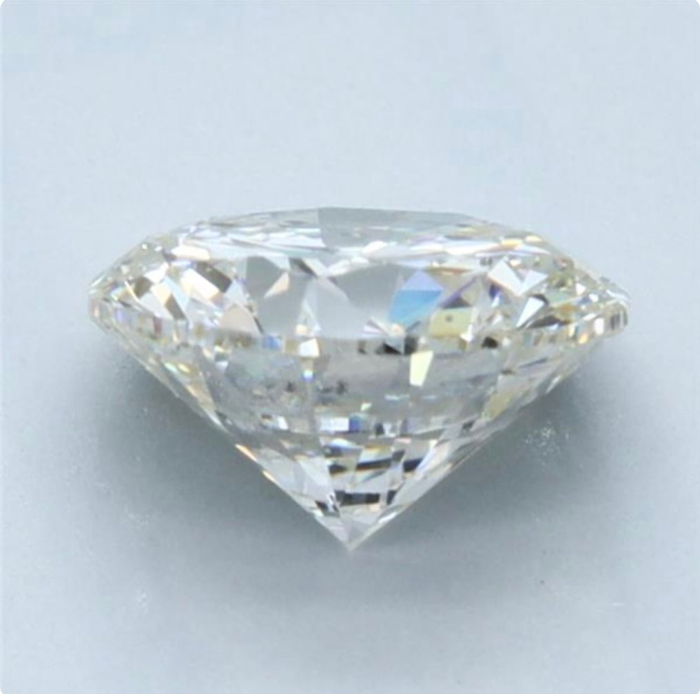 1 pcs 钻石 (天然) - 1.00 ct - 圆形 - J - SI1 微内含一级 - 美国宝石研究院(GIA) #2.1