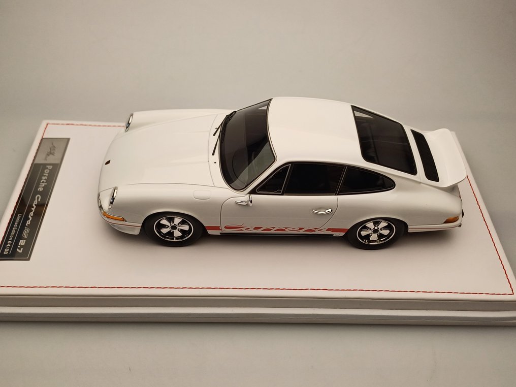 Ivy Merit 1:18 - Model car - Porsche 911 Carrera 2.7 RS - Wit. - Limited edition of only 88 pcs. #3.2
