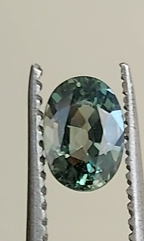 Saffier - 1.24 ct - Antwerp Laboratory for Gemstone Testing (ALGT) #1.0