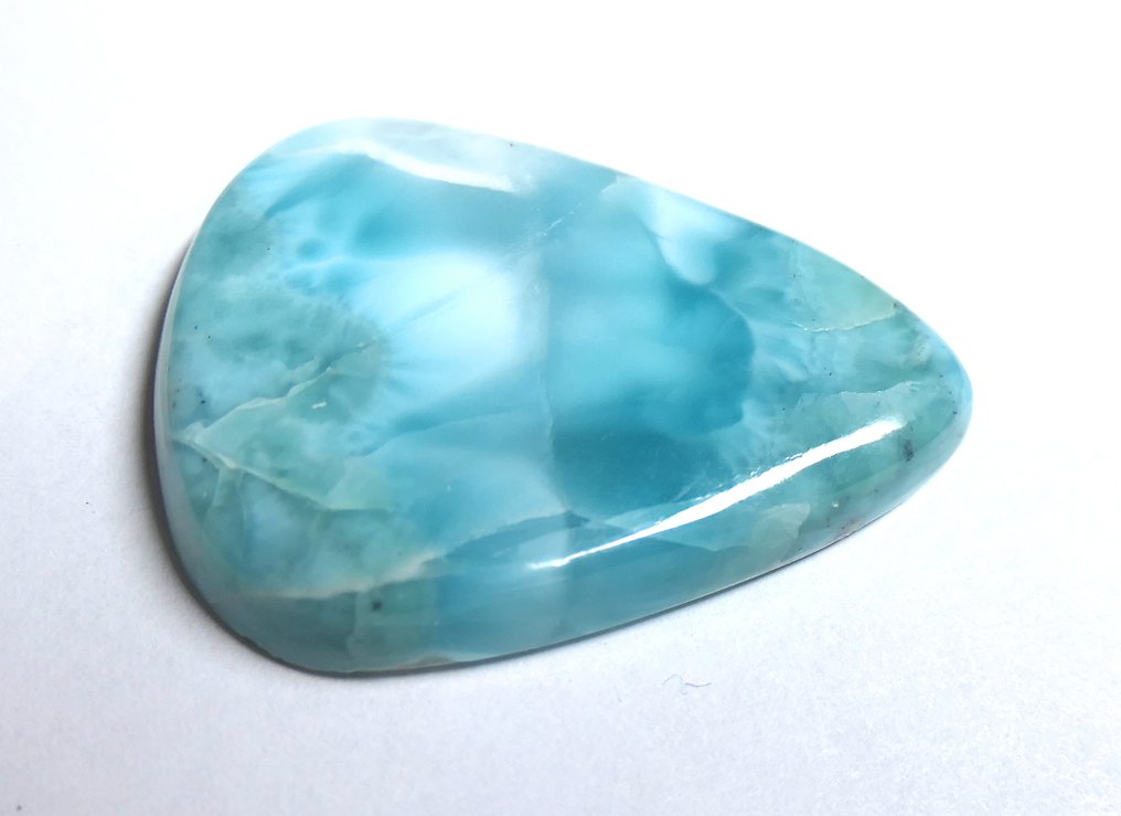 非常大的LARIMAR 100% 天然 弧面形- 13.16 g #3.2