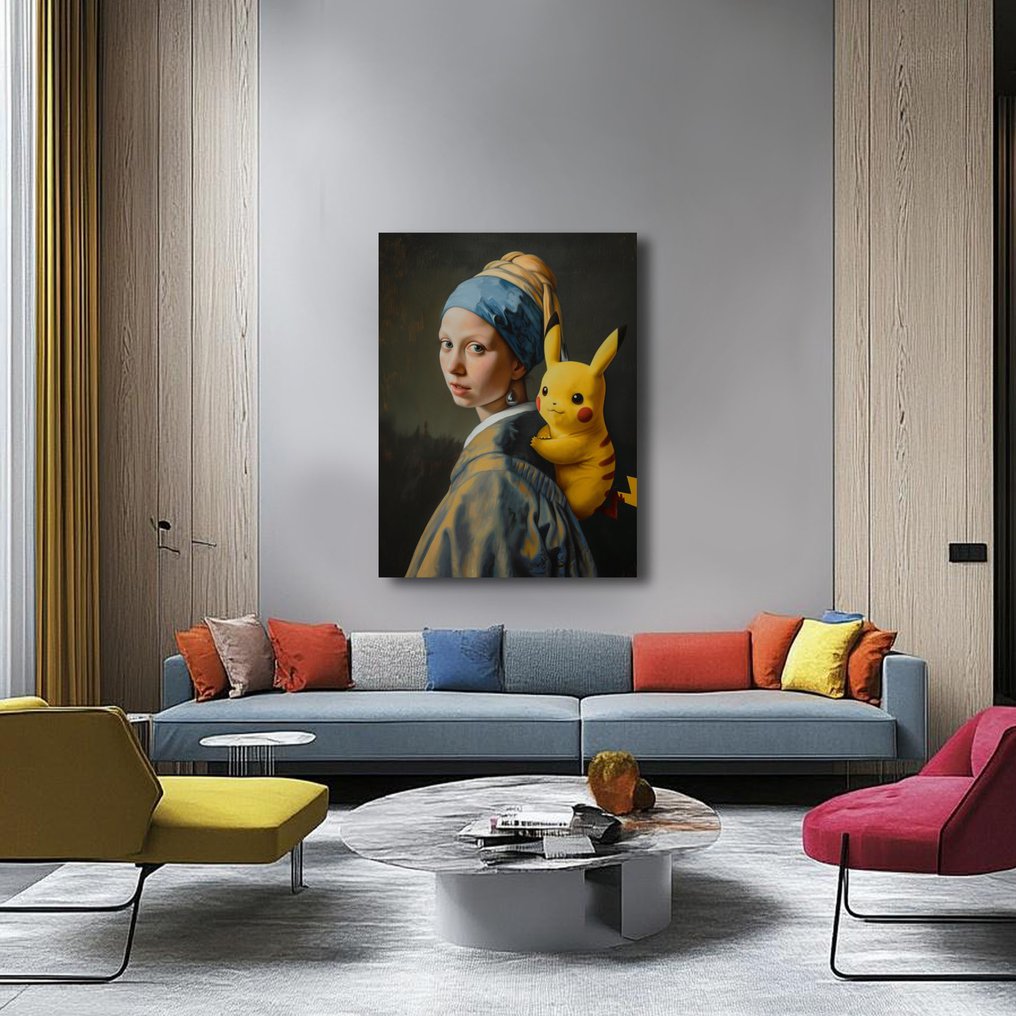 Canvas Fit - Alberto Ricardo - La joven y la criatura eléctrica #2.1